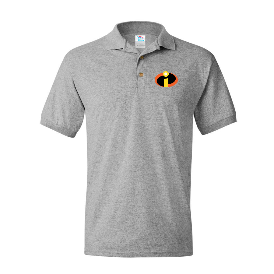 Men's The Incredibles Cartoon Dry Blend Polo