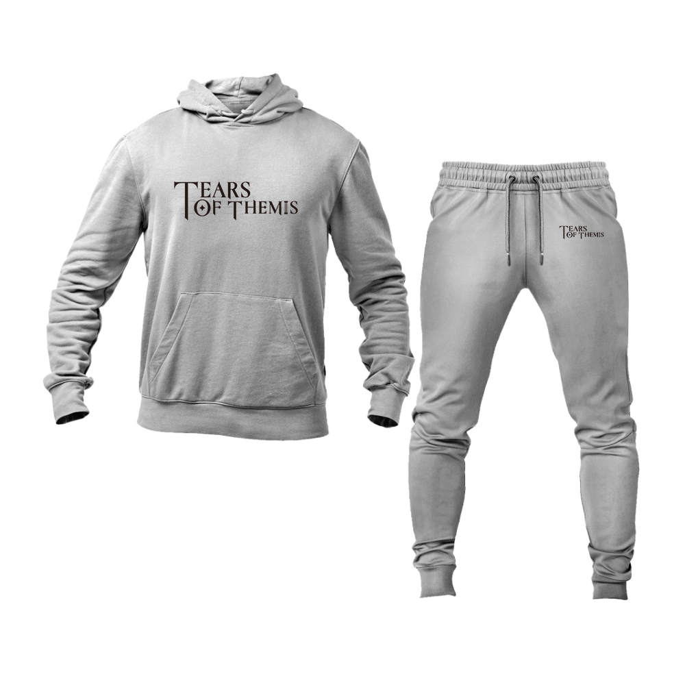 Men's Tear Of Themis Logo Hoodie Joggers Set