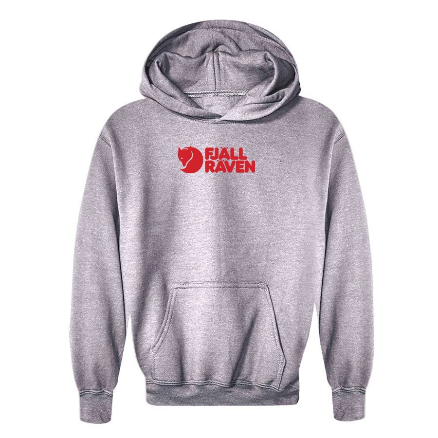 Youth Fjallraven Logo Pullover Hoodie