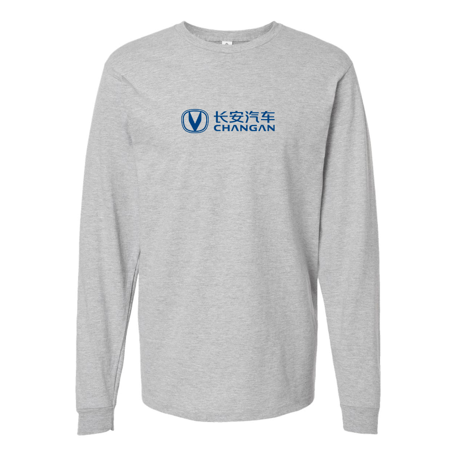 Youth Changan Logo Cotton Long Sleeve T-Shirt