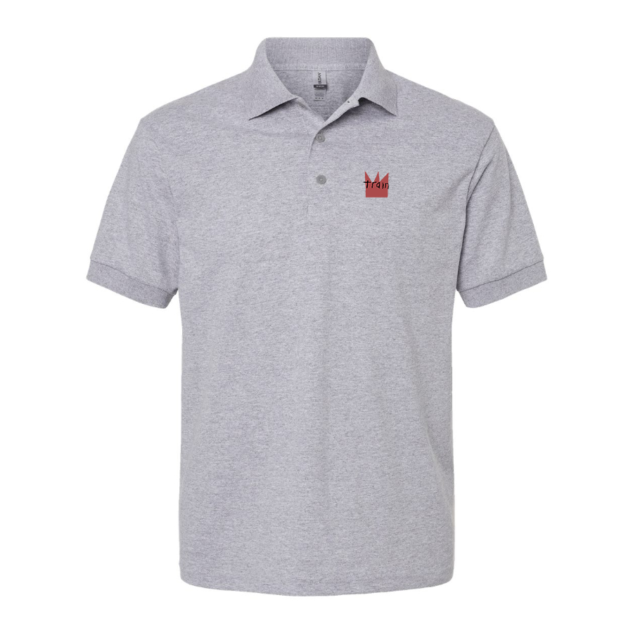 Men's Train Logo Dry Blend Polo