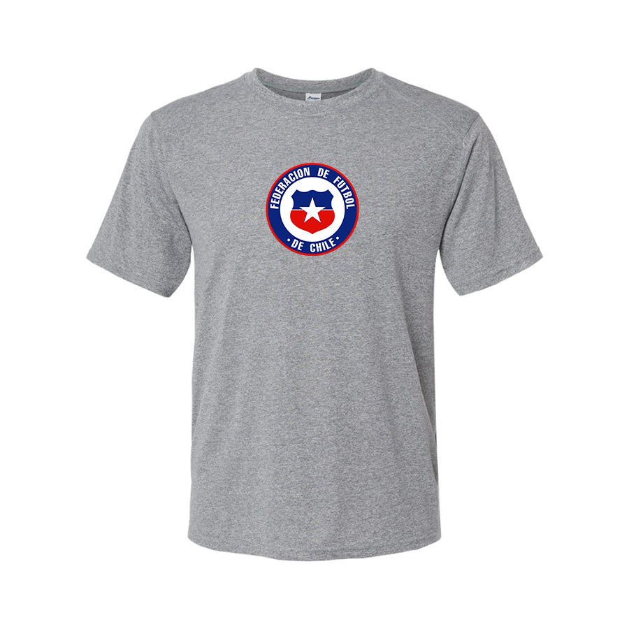 Men's Chile National Soccer Team  Performance T-Shirt