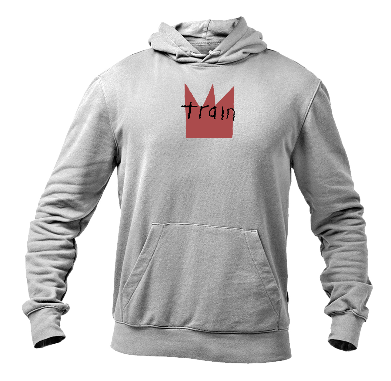 Men's Train Logo Pullover Hoodie
