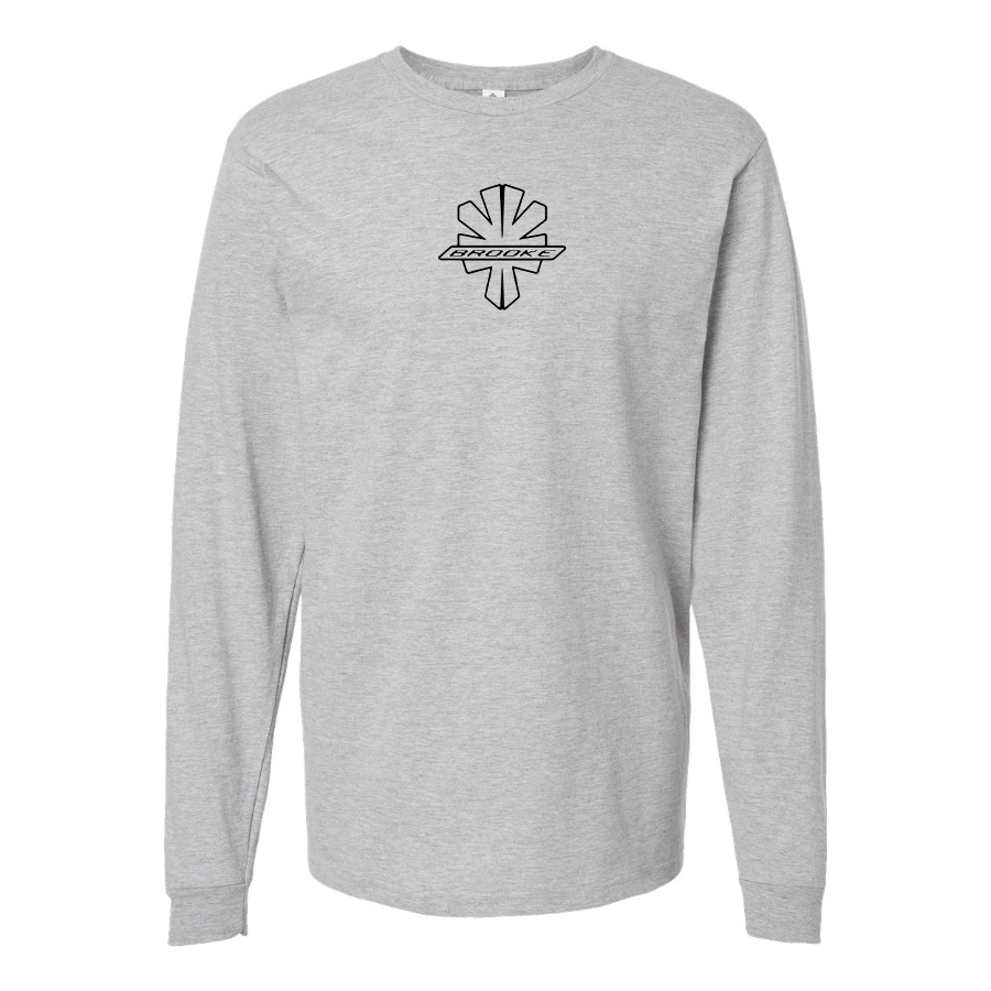Youth Brooke Logo Cotton Long Sleeve T-Shirt