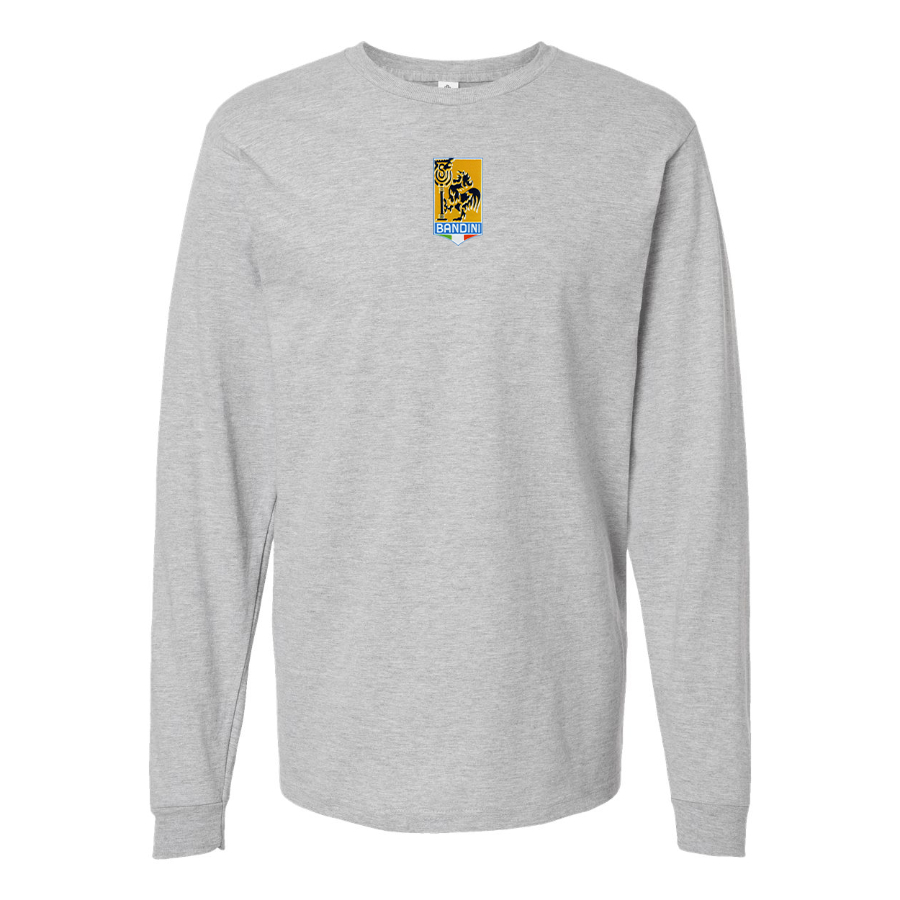 Youth Bandini Automobili Logo Cotton Long Sleeve T-Shirt