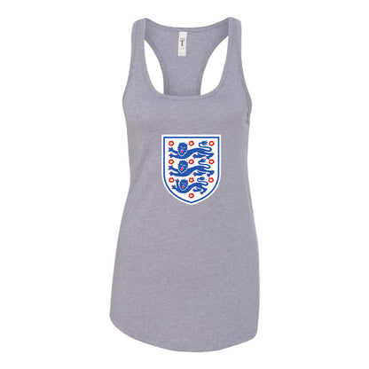 Women's England National Football Team Racerback Tank Top