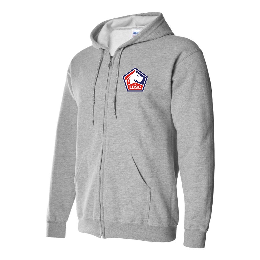 Men's Lille Olympique FC Zipper Hoodie