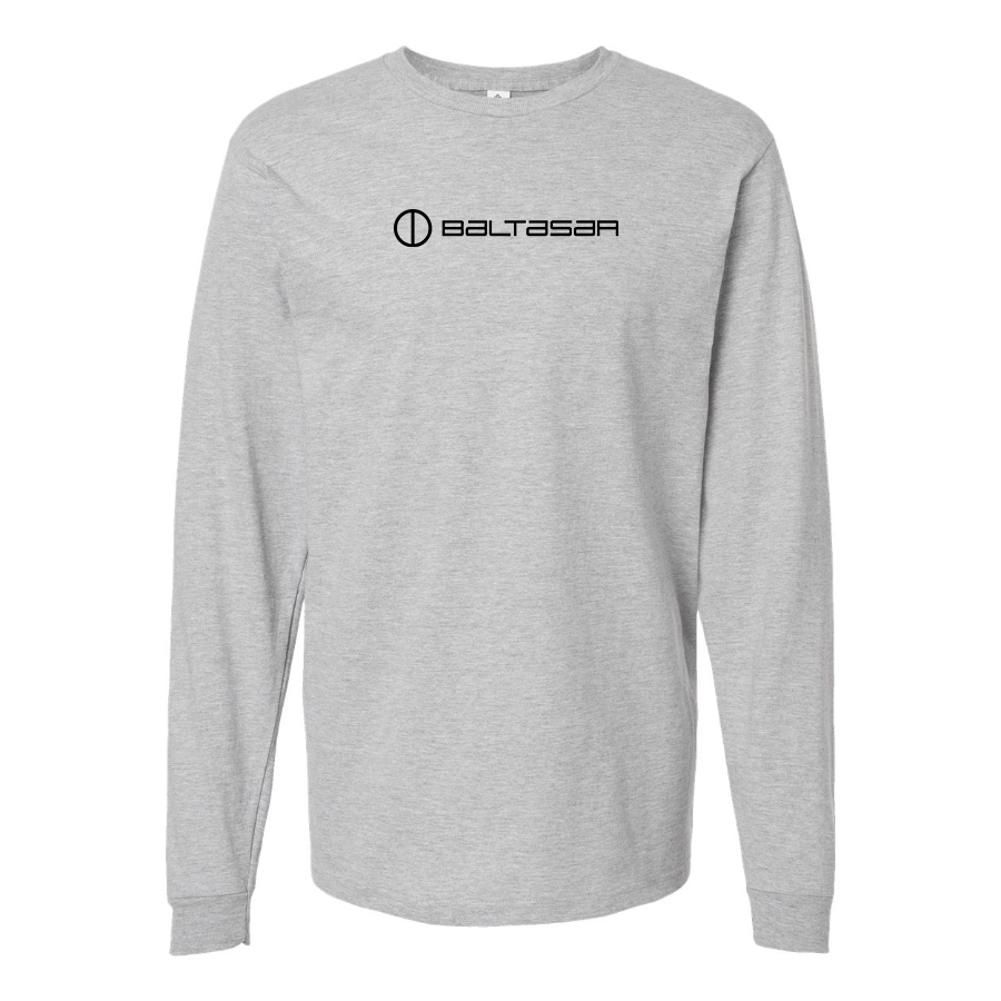 Youth Baltasar Logo Cotton Long Sleeve T-Shirt