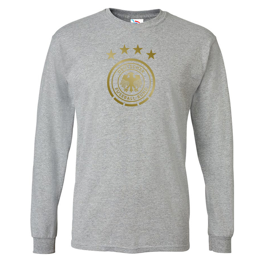 Men's Germany Soccer Long Sleeve T-Shirt