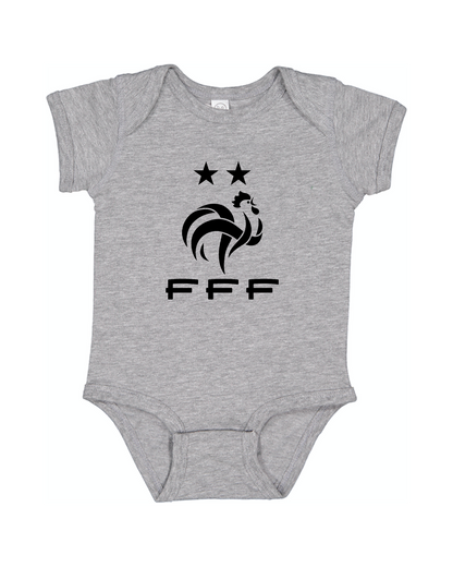 Baby France Soccer Romper Onesie