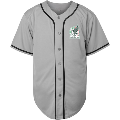 Men’s Mexico Soccer Baseball Jersey