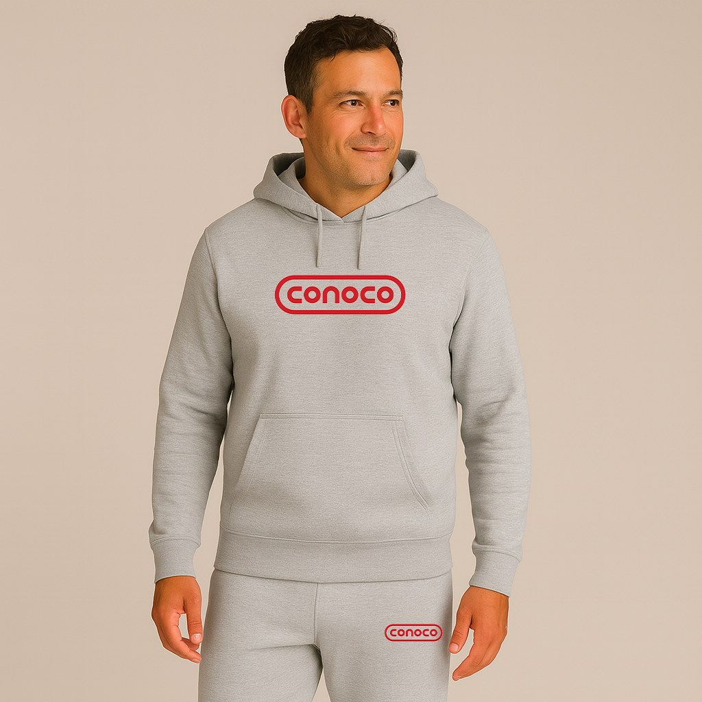 Men's Conoco Gas Station Hoodie Joggers Set
