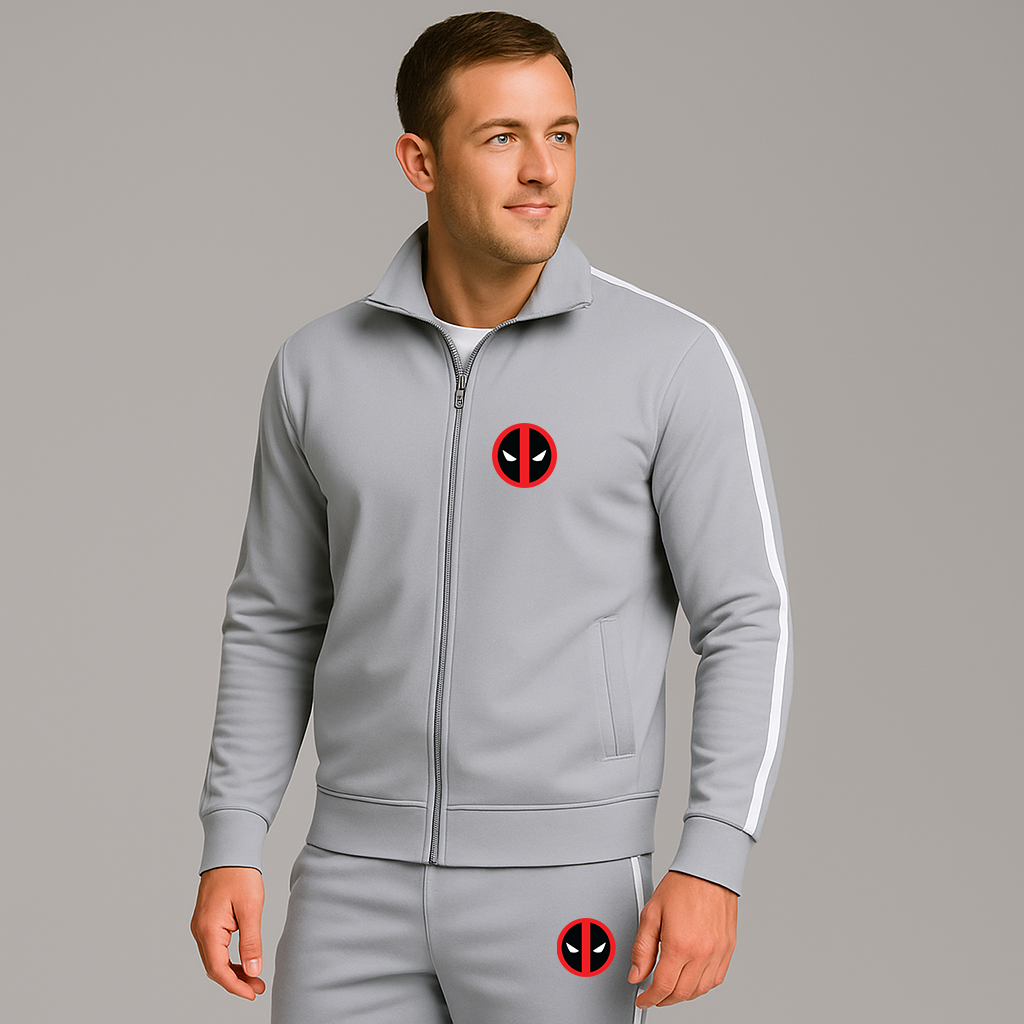 Men's Deadpool Marvel Superhero Dri-Fit TrackSuit