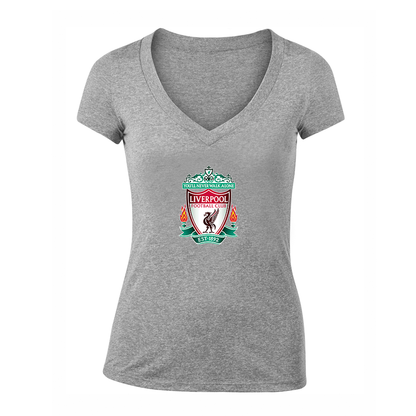 Women's Liverpool Football Club Est.1892 V-Neck T-Shirt