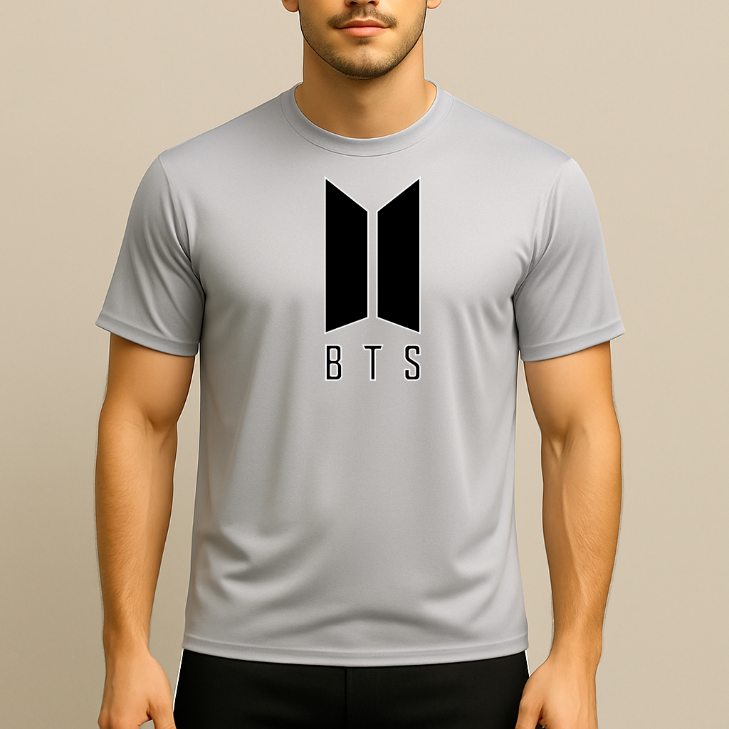 Men's BTS Music Polyester T-Shirt