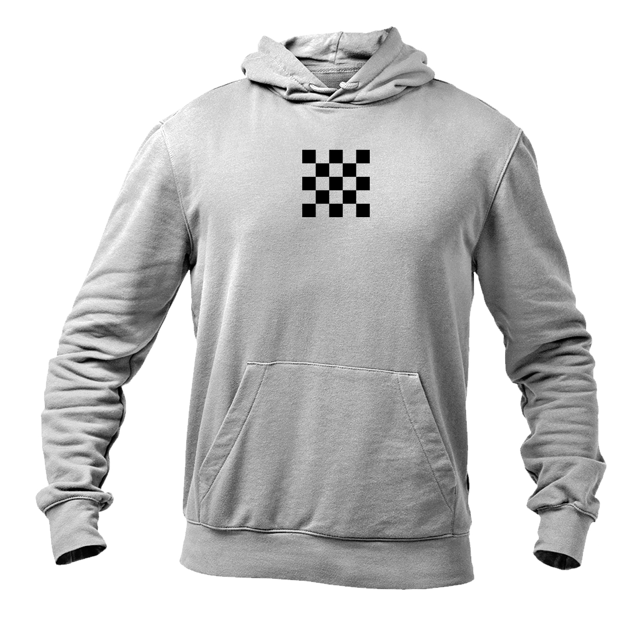 Men's Checker Motors Corporation Logo Pullover Hoodie