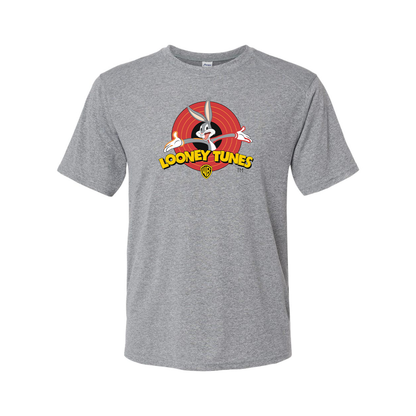 Men's Looney Tunes Warner Brothers Cartoon Polyester T-Shirt