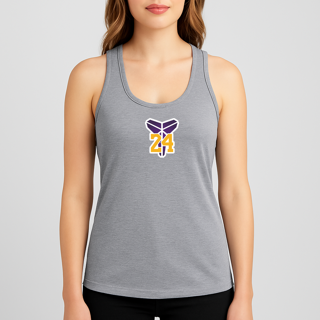 Women's Kobe Bryant Mamba 24 Racerback Tank Top