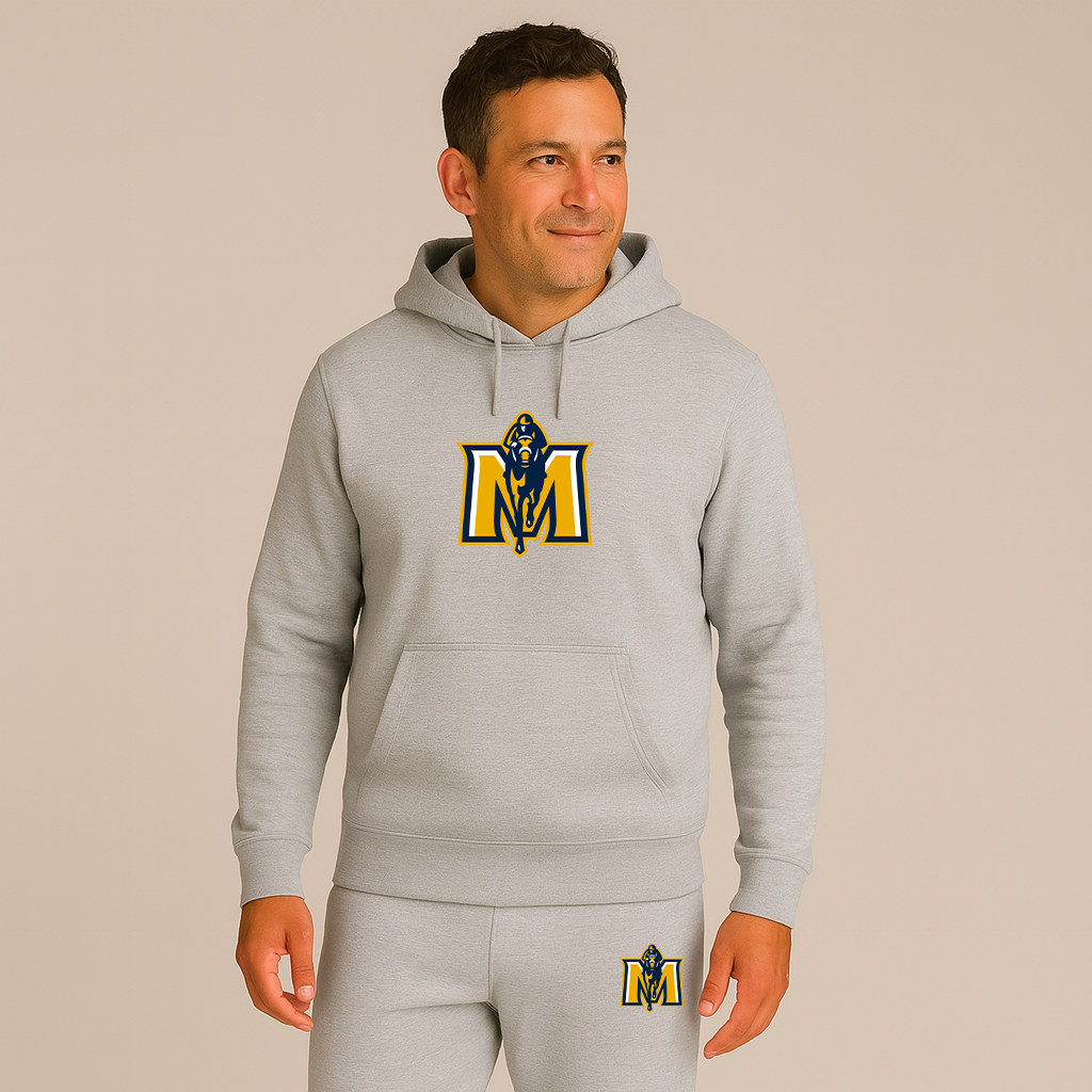 Men's Murray State Racers Logo Hoodie Joggers Set