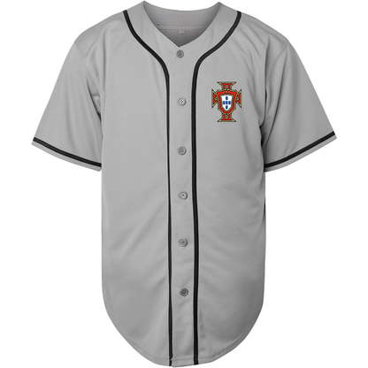 Men's Portugal National Soccer Team Baseball Jersey