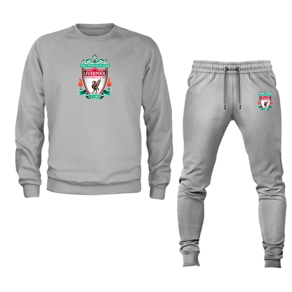 Men's Liverpool Football Club Est.1892 Crewneck Sweatshirt Joggers Suit