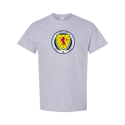 Men's Scotland National Soccer Team Cotton T-Shirt