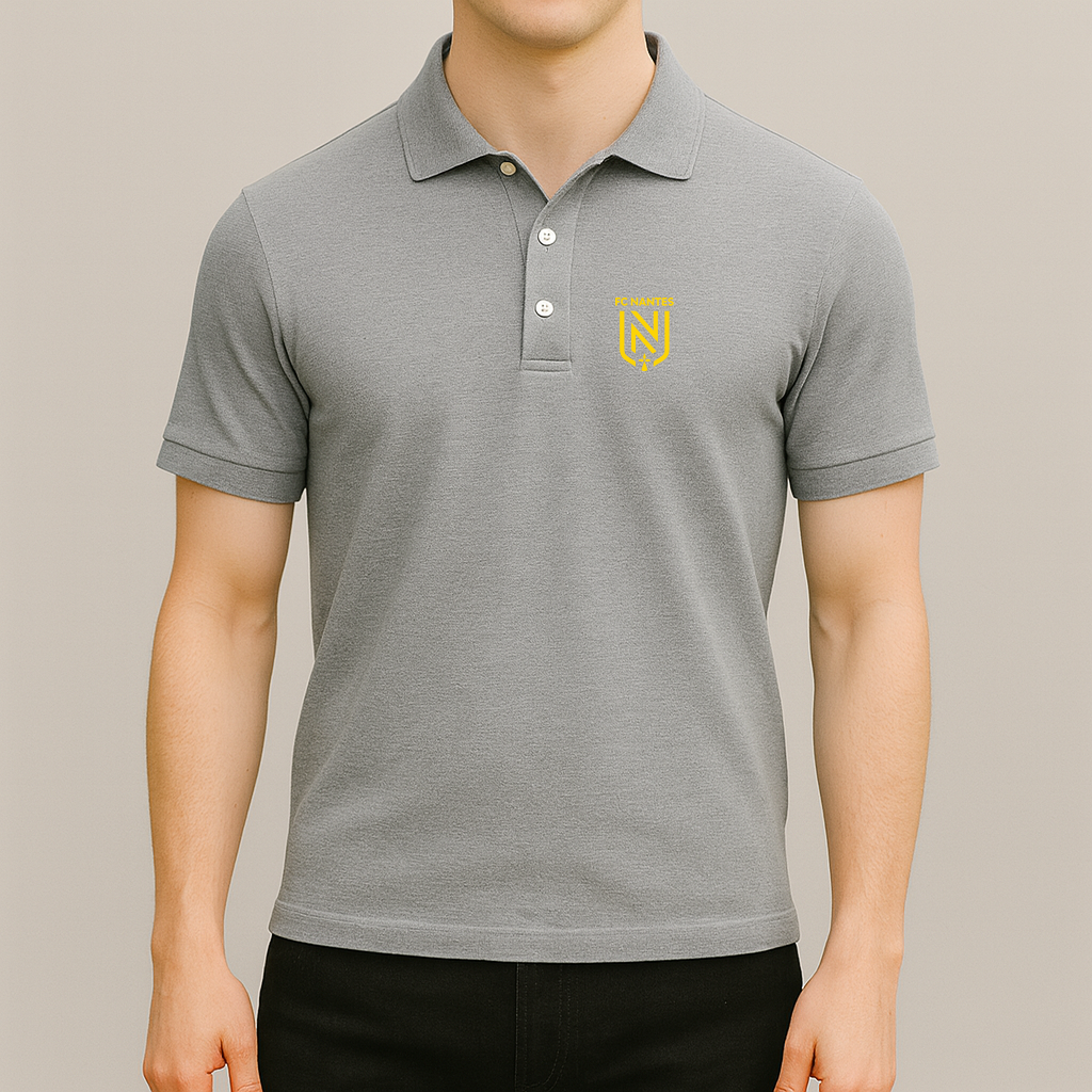Men's FC Nantes Soccer Logo Dry Blend Polo