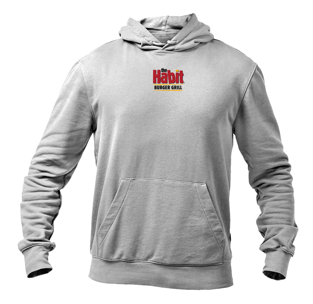 Men's The Habit Burger Grill Logo Pullover Hoodie