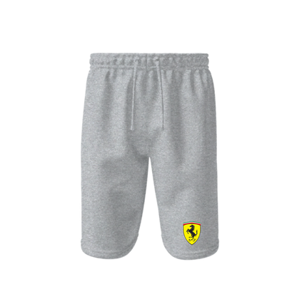 Men’s Ferrari Motorsport Car Athletic Fleece Shorts