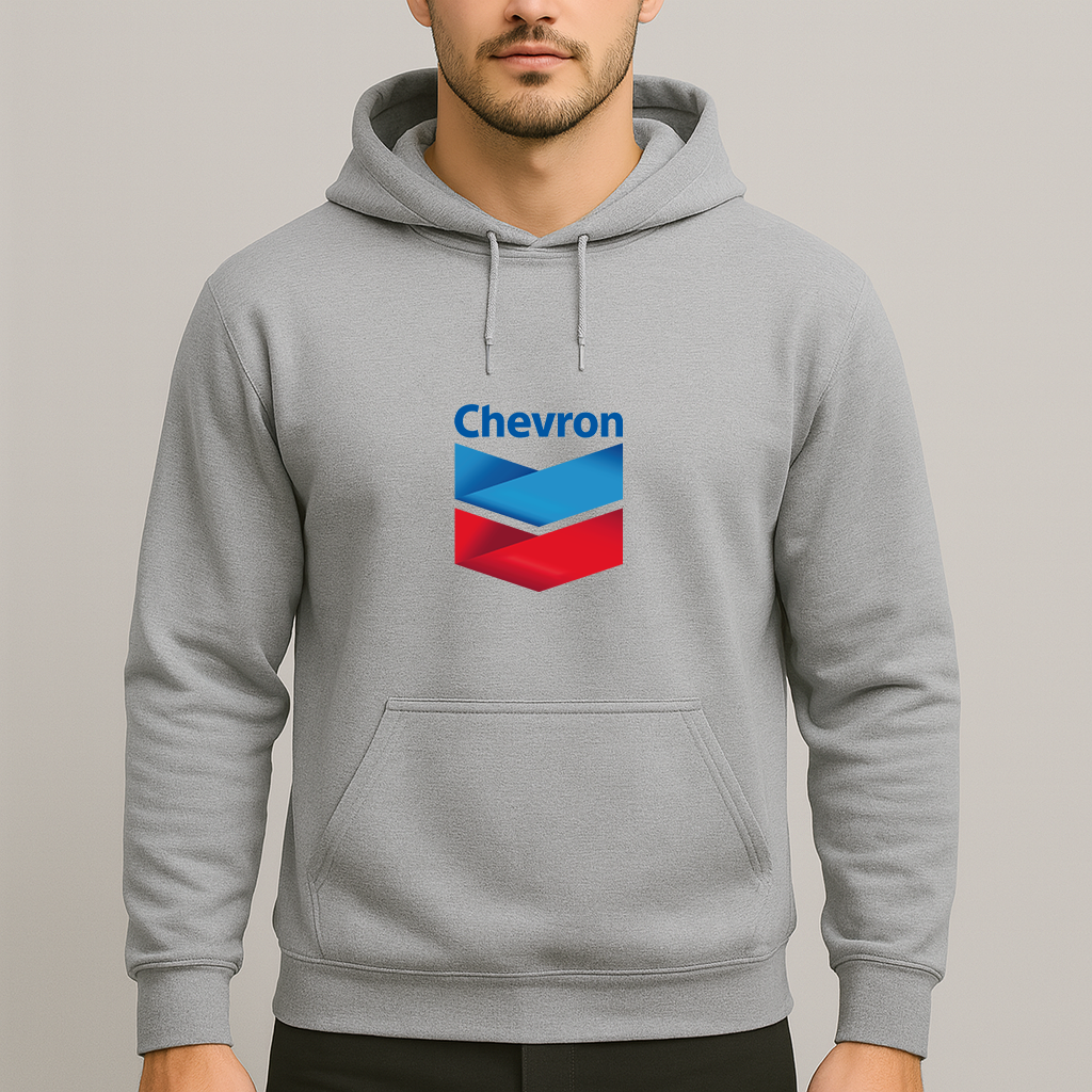Men's Chevron Gas Station Pullover Hoodie