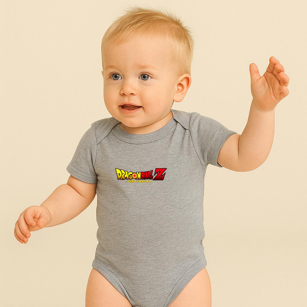 Dragon Ball Z Cartoon Title Baby Romper Onesie