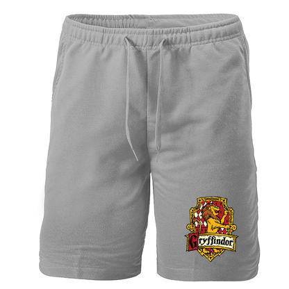 Men's Gryffindor Harry Potter Movie Team Athletic Fleece Shorts