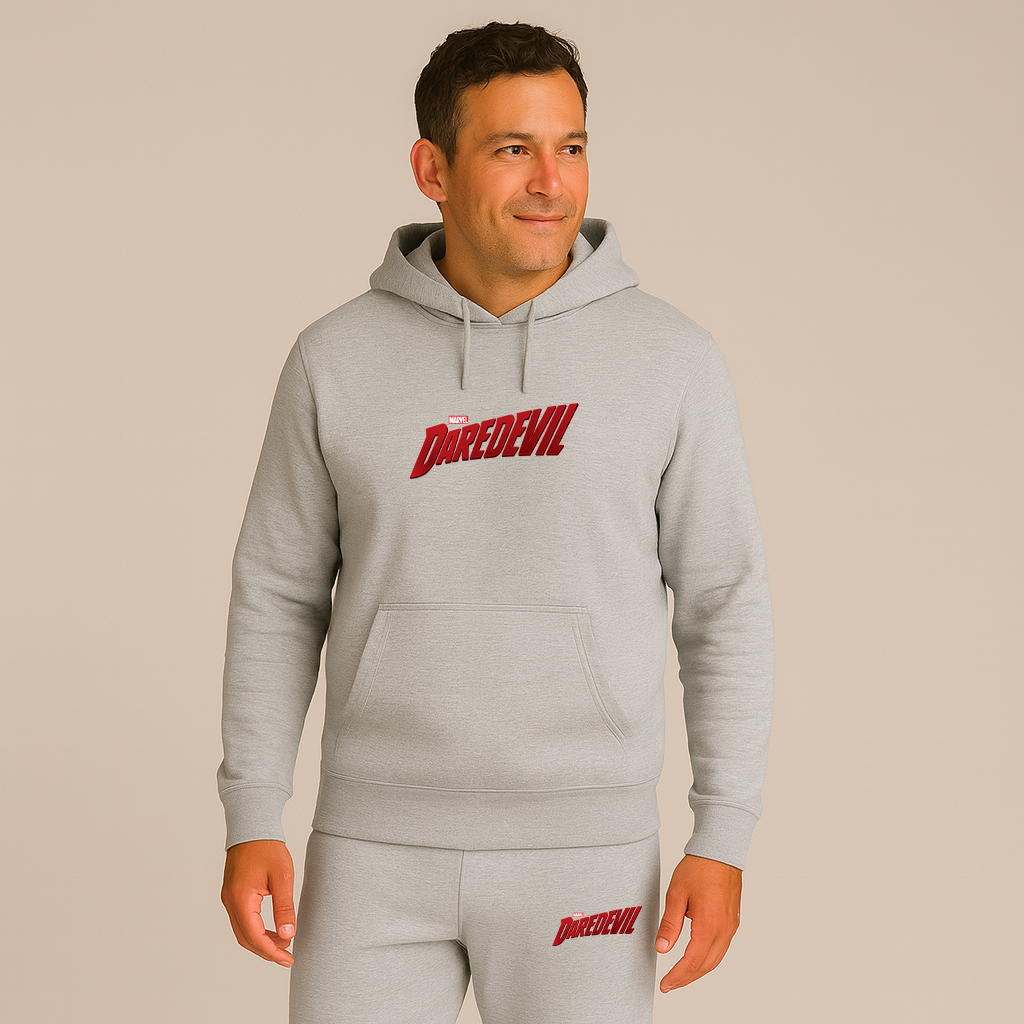Men's Daredevil Marvel Hoodie Joggers Set