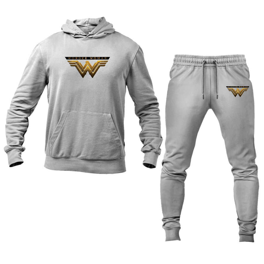 Men's Wonder Woman DC Superhero Hoodie Joggers Set