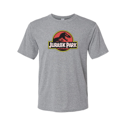 Men's Jurassic Park Movie Polyester T-Shirt