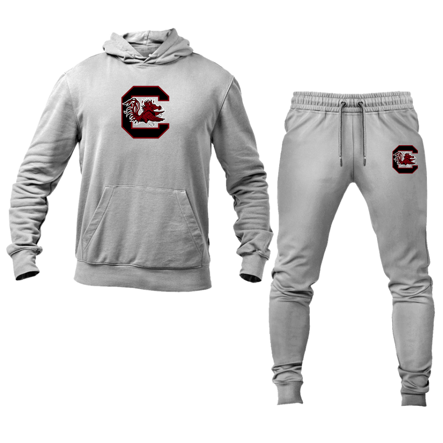 Men's South Carolina Gamecocks Logo Hoodie Joggers Set