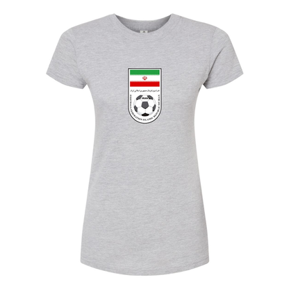 Women’s Iran National Soccer Team Round Neck T-Shirt
