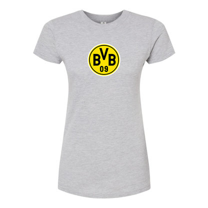 Women's Borussia Dortmund BVB FC Round Neck T-Shirt