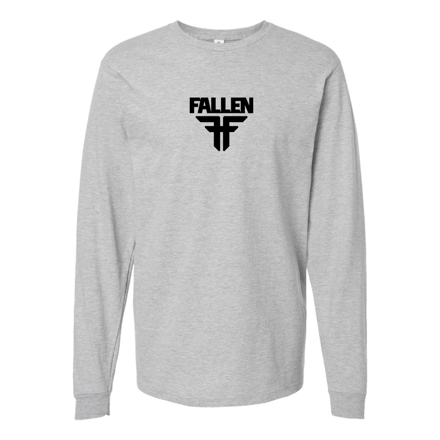 Youth Fallen Logo Cotton Long Sleeve T-Shirt