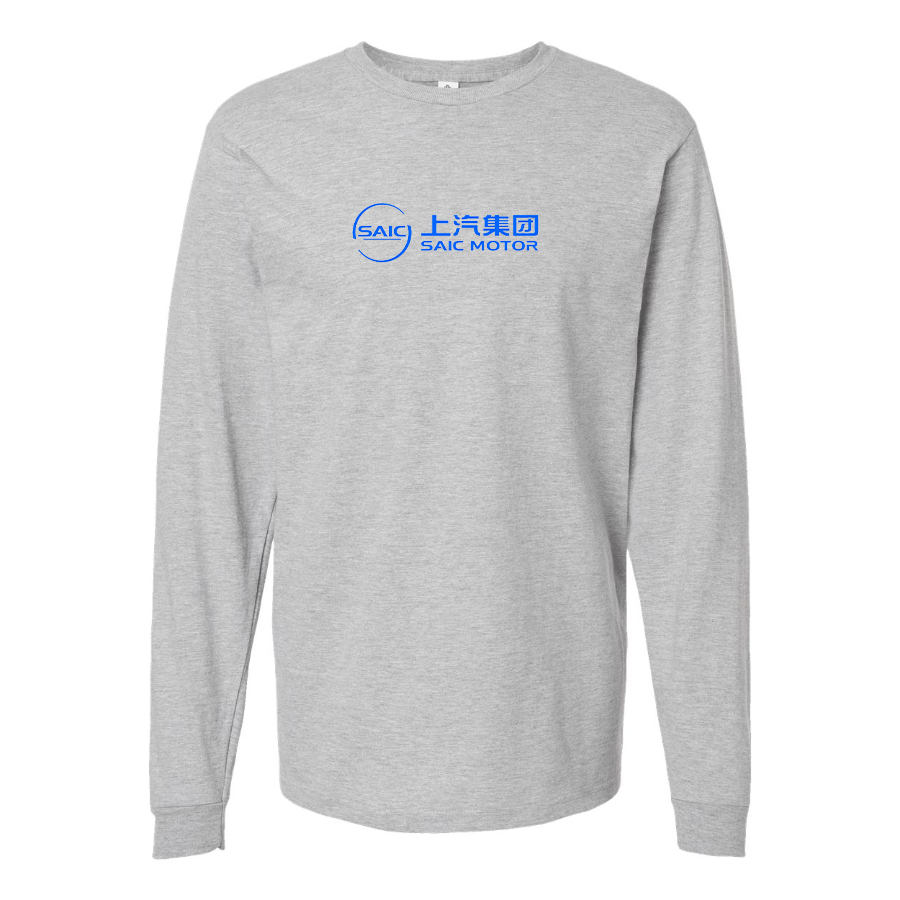 Youth SAIC Motor Logo Cotton Long Sleeve T-Shirt