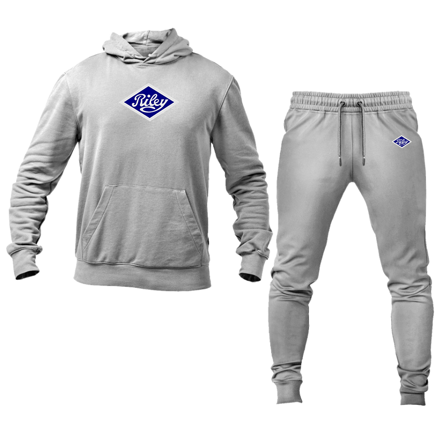 Men's Riley Logo Hoodie Joggers Set