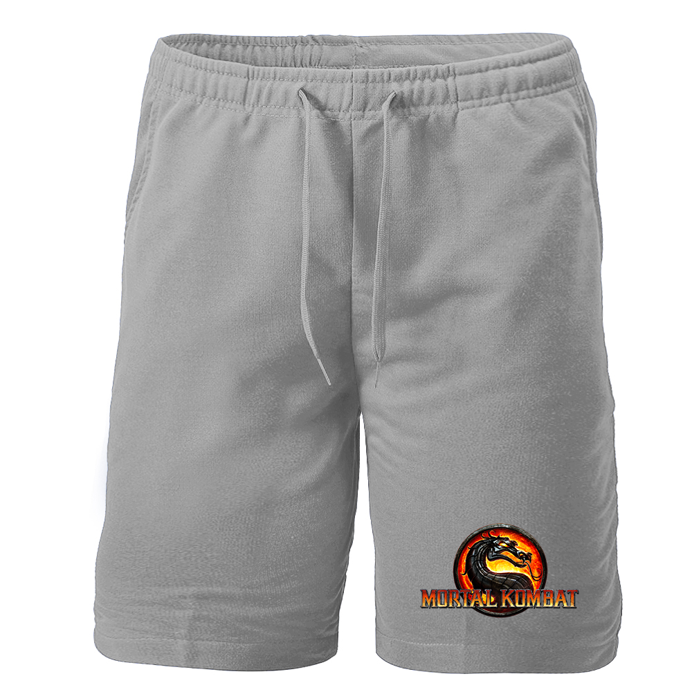 Men's Mortal Kombat Game Athletic Fleece Shorts