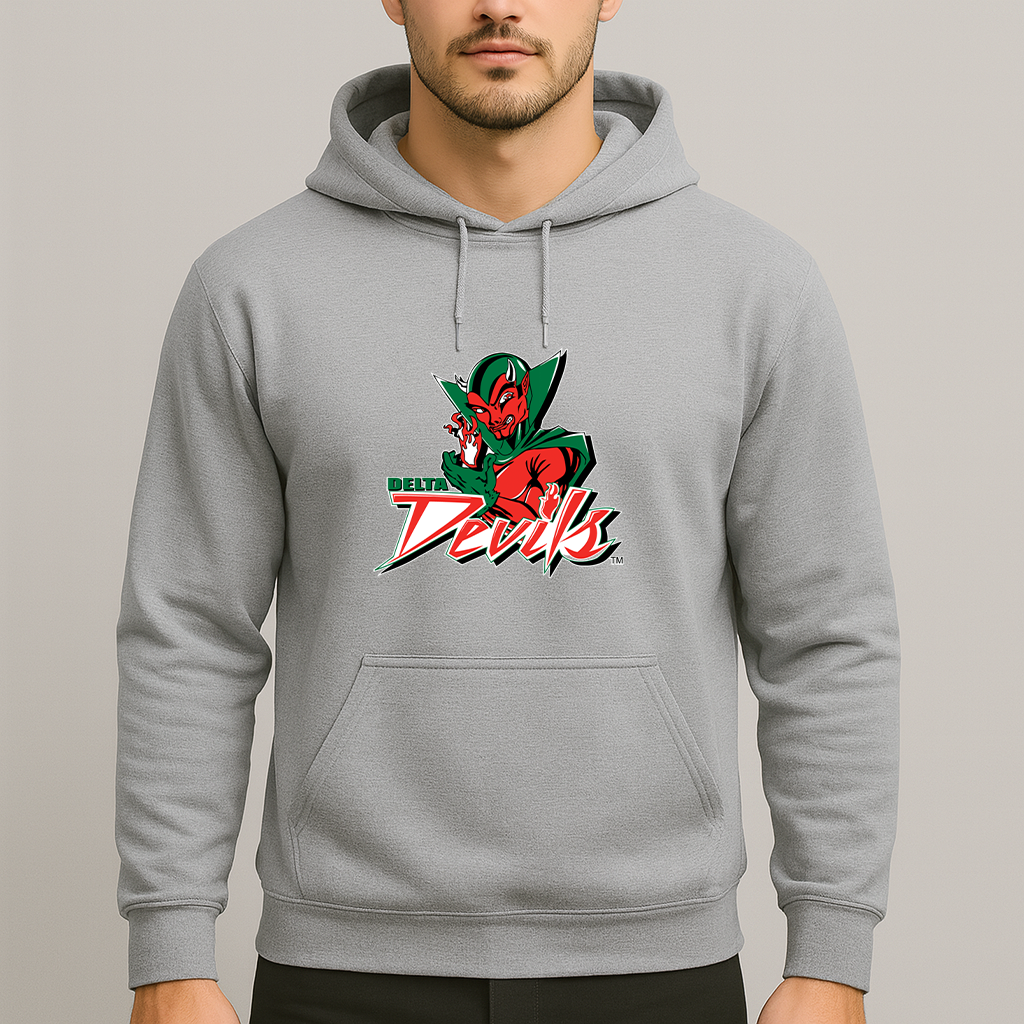 Men's MVSU Delta Devils Logo Pullover Hoodie