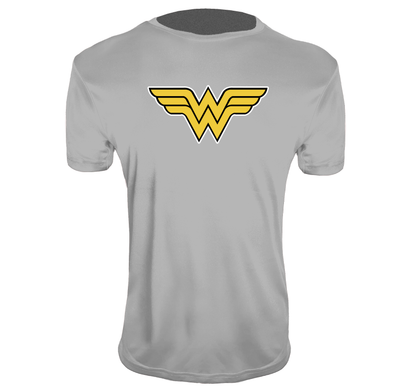 Men's Wonder Woman Superhero Polyester T-Shirt