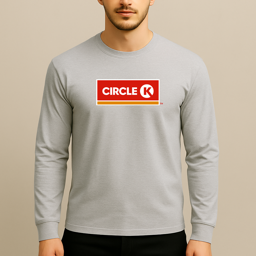 Men's Circle K Gas Station  Long Sleeve T-Shirt