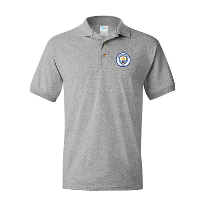 Men's Manchester City Soccer Dry Blend Polo