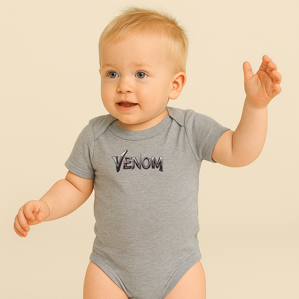 Venom Movie Baby Romper Onesie