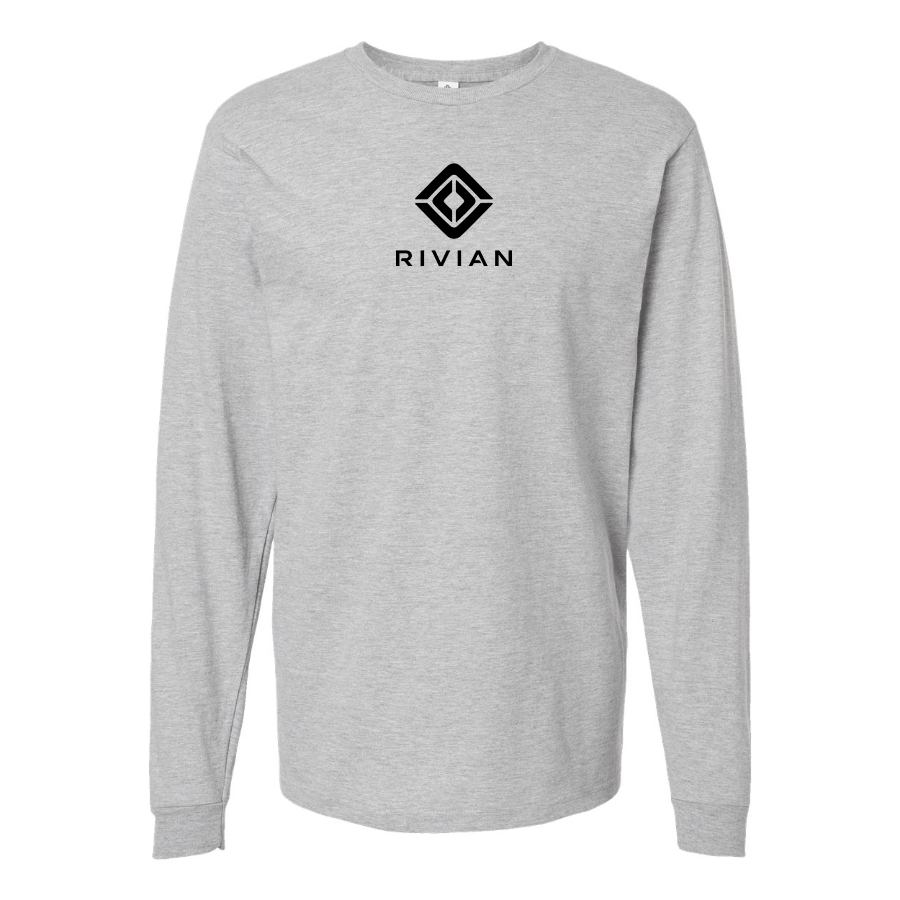 Youth Rivian Logo Cotton Long Sleeve T-Shirt
