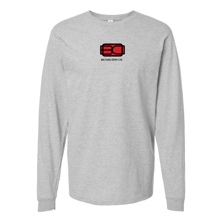 Youth Baltijas Dzips Logo Cotton Long Sleeve T-Shirt