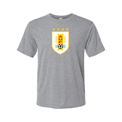 Men's Uruguay National Soccer Team Performance T-Shirt